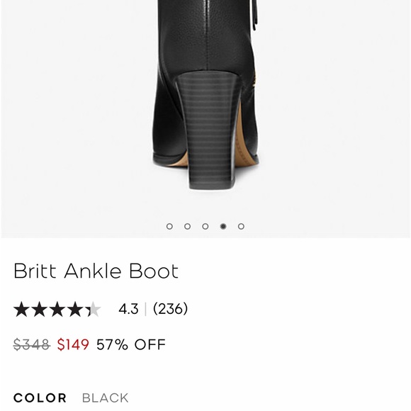 Michael Kors “Britt Bootie”. Size 9 Like new - Picture 7 of 7